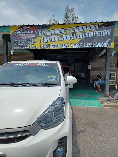 SKY WRAP GARAGE / COATING LAMPU / JAHIT STEERING KERETA SKY WRAP GARAGE / COATING LAMPU / JAHIT STEERING KERETA