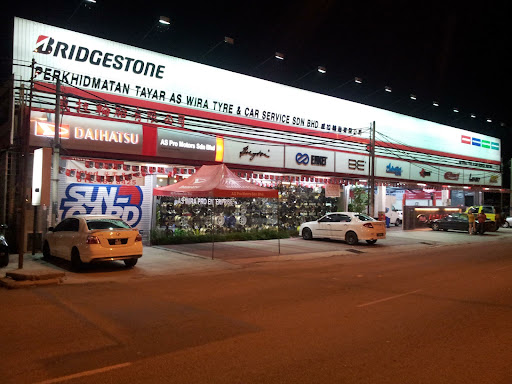AS Wira Tyre & Car Service sdn. bhd (Kedai tayar Bridgestone, sport rim kereta, servis kereta dan aksesori Kereta)