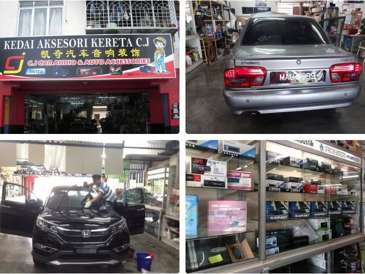kedai aksesori kereta c j car accessories