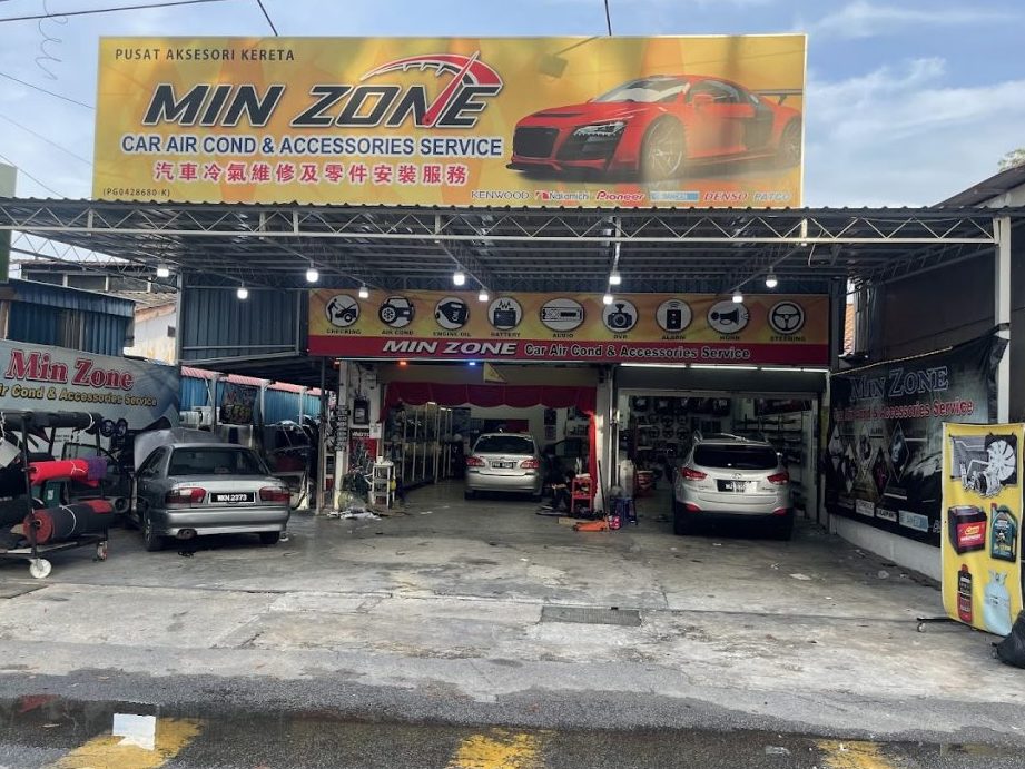 min zone car accessories air cond service