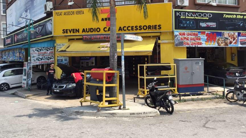 seven point car audio accessoriesmelawati
