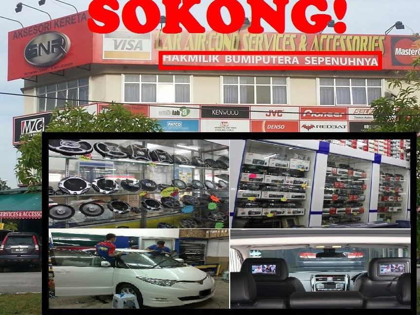SNR Aksesori Kereta 1 snr aksesori kereta